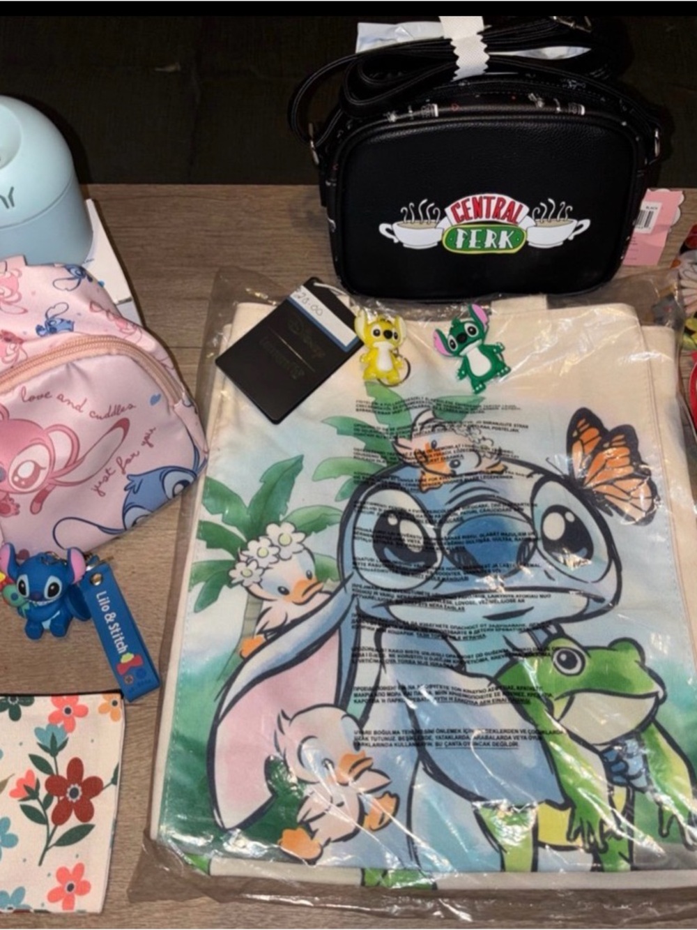 Stitch Loungefly Character Tote Bag